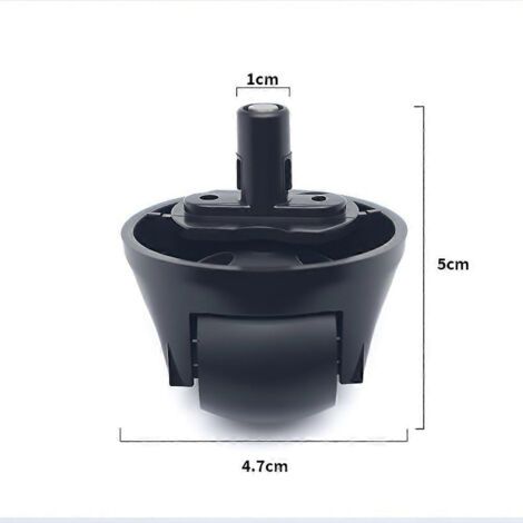 NALOOKAMIC Roue de rechange pour aspirateur robot Roborock G30 P20 Pro G20S Ultra - Accessoire universel (1 pièce) (1/4)