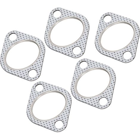 Joint de bride de tuyau d'échappement 5 pièces 2 pouces, haute résistance à la température, pour collecteur turbo et tuyaux de descente (1/5)