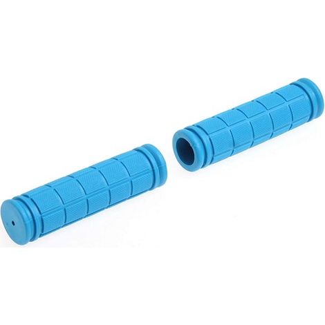 Manillar de goma suave antideslizante para bicicletas, apto para BMX, bicicletas de montaña (MTB) y BMX (2 pares). (1/5)