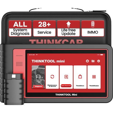 Escáner OBD2, diagnóstico completo del sistema, conectividad inalámbrica, Thinktool Mini (1/2)