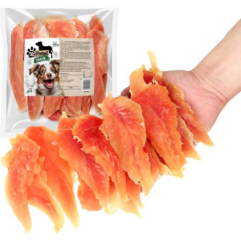 Delikatesse, Snack für Hunde Weiche Hähnchenfilets (92%) Mr. Pretzel 500g (1/5)