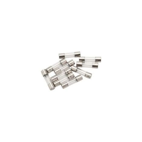10 Pièces Tubes Fusibles Verre 5x20mm 250V 0.2A 200mA Rupture
