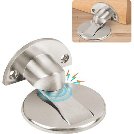 Porta di cattura, magnetico, auto-adesivo molto resistente, porta magnetica cattura, invisibile con viti a scomparsa montato, fermate porta di interni per la casa, l'ufficio, il (1/5)