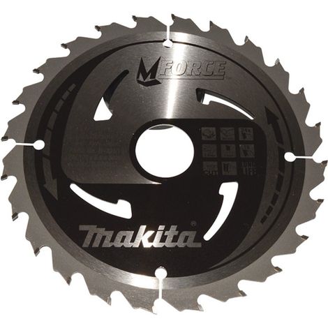 Makita Kreissägeblatt M-FORCE 170/30 mm, 24 Zähne, 1,2 mm, Holz (1/2)