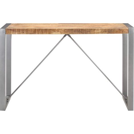 Maison Exclusive - Table à dîner 120x60x75 cm Bois de manguier massif brut (1/5)