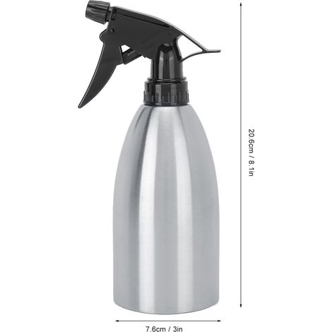 500 ml verstellbarer Sprüher aus Edelstahl und ABS für Küche, Garten und Haushalt (1 Stück) (1/5)