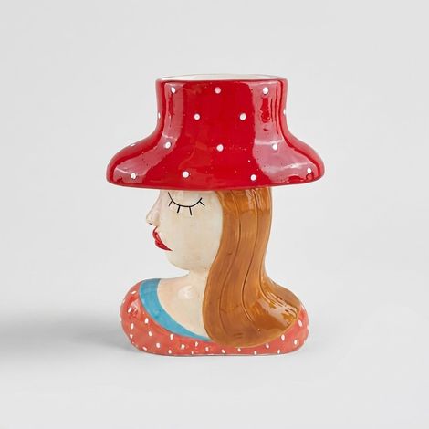 Vase décoratif d'intérieur en céramique design femme Sveva Grand (1/2)