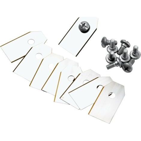 ALLIANDISUlisem 45 Lames de rechange pour Husqvarna Automower & Gardena robot tondeuse 0,75 mm (1/4)