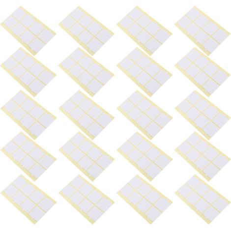 160 autocollants double face amovibles, transparents et résistants, pour panneaux de mousse acoustique (1/5)