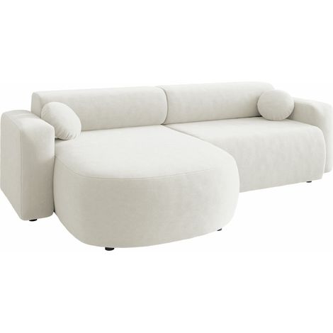 Sofá rinconero Comfivo 413, Velo 621, Función de descanso, Almacenaje, 252x150x70cm, 0 (1/5)
