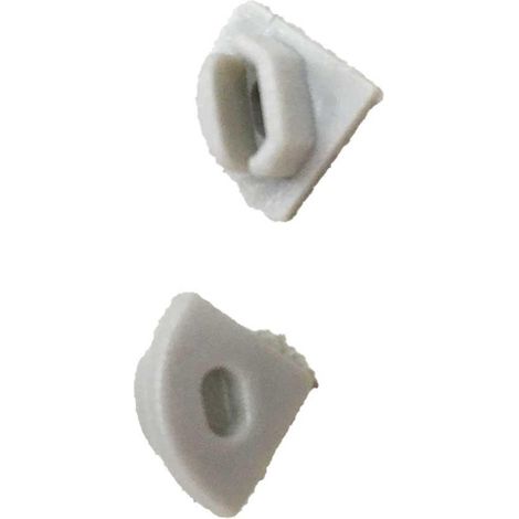 1 Paar Endkappen für LED Eck-Profil 8 x 8mm (4314)