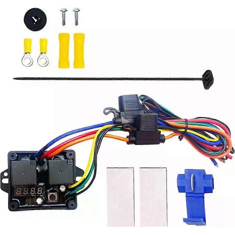 Contrôleur numérique de ventilateur de radiateur - Accessoires de remplacement DC0444 (1/4)