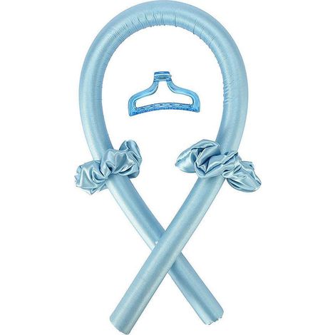 Serre-tête roulé sans chaleur, ruban à boucles pour cheveux, bigoudis souples auto-coiffants DIY, accessoire de nuit pour ondulations naturelles. (1/5)