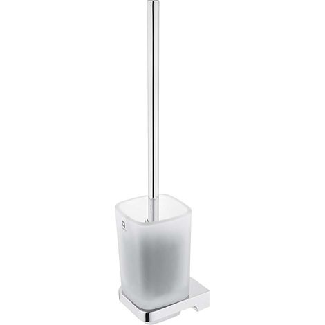 Nimco Maya - WC-Bürste mit Halter, Glas matt/Chrom MA 29094CN-26