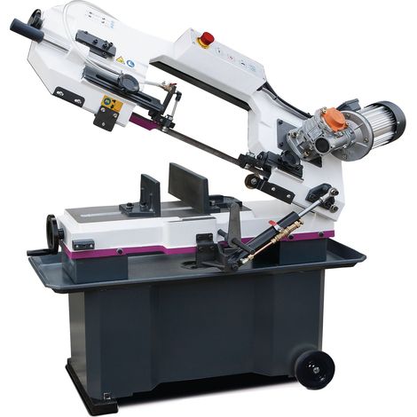 Scie à ruban mobile pour métaux 0-45° capacité de coupe ronde 180 mm 0,75 kW 230V vitesses variables arrosage Optisaw SD200V 230V