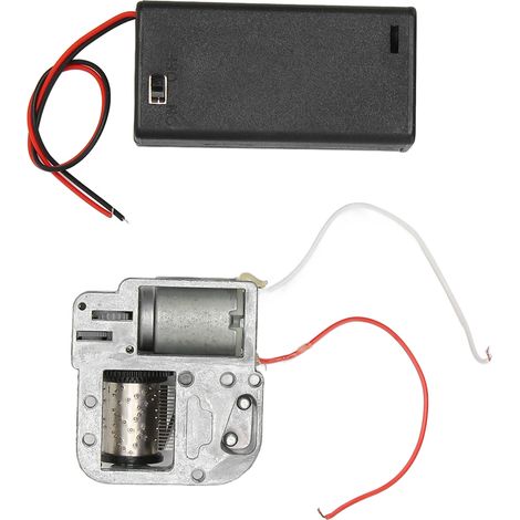 Mécanisme de boîte à musique à remontage manuel à 18 tons, mécanisme en alliage acrylique facile à installer, adapté aux réparations et remplacements à faire soi-même.