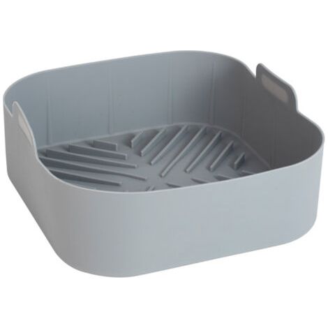 Moule pour friteuse à air, silicone, 21 cm, gris (1/5)