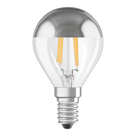 Osram Illuminazione LED Argento Chiaro 4W E14 2700K (1/3)