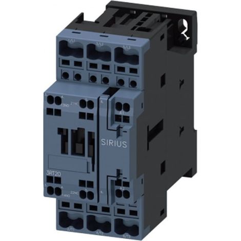Contacteur de puissance 25 A triphasé 230 V CA AC-3 11 kW 400 V CA 1NO + 1R, connexion à ressort 3RT2026-2AP00