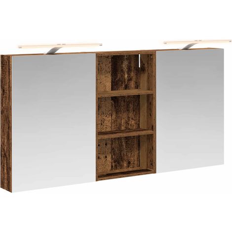 Maison Exclusive - Badezimmerschrank-Set 3 pcs 140 x 14,5 x 70 cm
