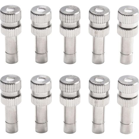 Buse de pulvérisation brumisation à basse pression, buses d'atomisation connexion rapide pour l'arrosage des plantes jardin, outil d'arrosage Durable 20 pièces 0.1mm(0.0039in) 30 Pièces (1/5)