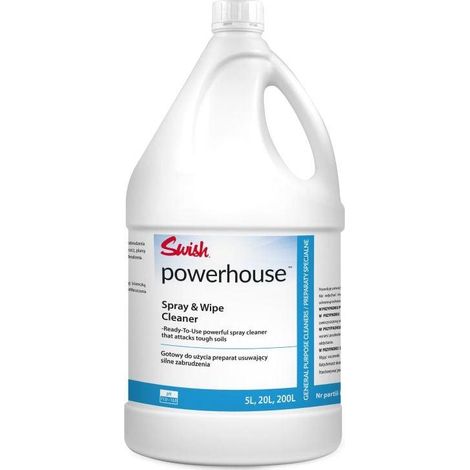 Producto de limpieza Swish Szybki Powerhouse 5 litros concentrado