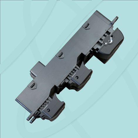 Part number 93570-1W155 is suitable for electric window switches with LED indicators for the Kia Rio.--BIEMMEDUE (1/3)