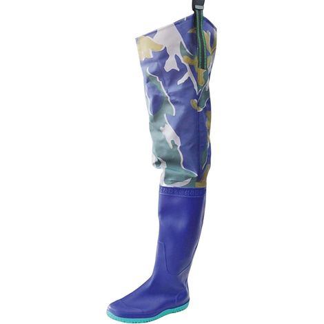 Stivali da pesca, stivali impermeabili da uomo e da donna, pantaloni da wading, stivali da pesca antiscivolo in nylon (1/5)