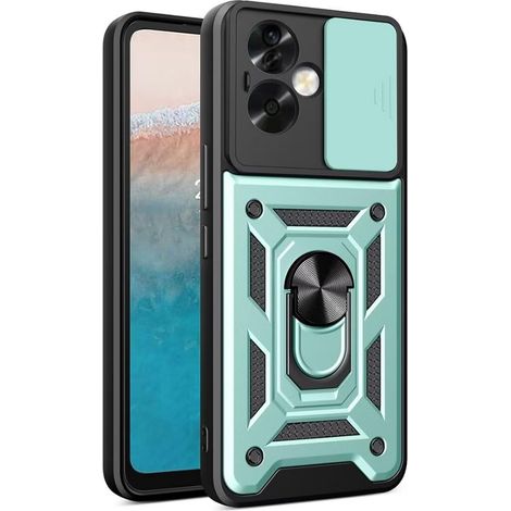 Coque de protection CamShield Slide verte pour Oppo Reno 11F 5G (1/2)