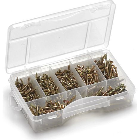 Coffret professionnel vis à bois et pointes 1742pcs - Grand