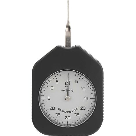 SEG-30-1 Skalen-Kraftmessgerät, Taschen-Kraftmesser, Gramm-Kraftmesser, Einzelzeiger, 30 g (1/4)