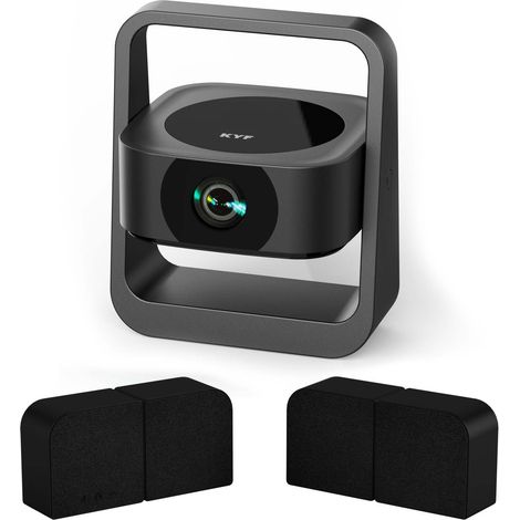 Vidéoprojecteur Pliable et Compact Android 13 Full HD + Mur d’Enceintes Bluetooth Modulables 20W (1/5)