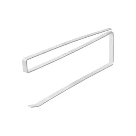 (1 pièce blanche G1422A) Porte-rouleau de papier toilette, porte-serviettes, support de rangement pour film alimentaire, étagère de rangement sans perçage pour salle de bain, étagère suspendue, access (1/5)