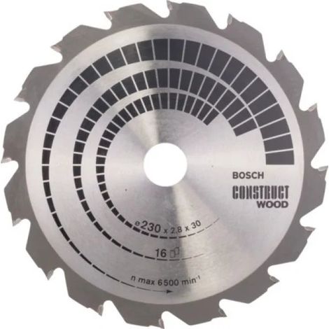 Bosch Construct Wood lama di sega circolare 230 mm argento (1/2)