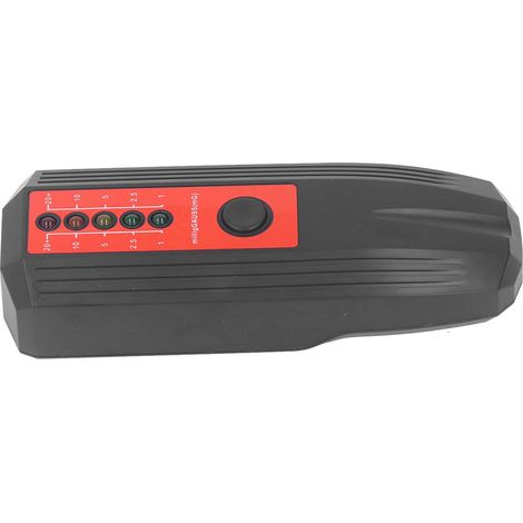Détecteur de champ électromagnétique EMF, testeur de rayonnement avec indicateur LED x5, noir (1/5)