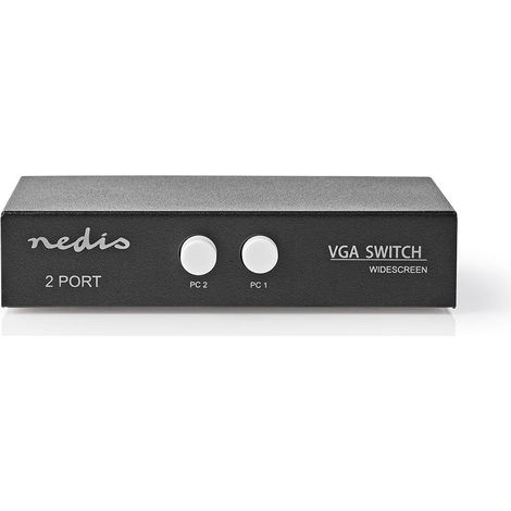 Commutateur vga 2 ports resolution maximale 2560x1600 500 mhz (1/5)