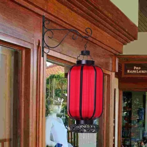 2pcs Lumière Panier suspendre Support Crochet Plante Mural pour intérieur ou extérieur (S: 2126cm) (1/4)