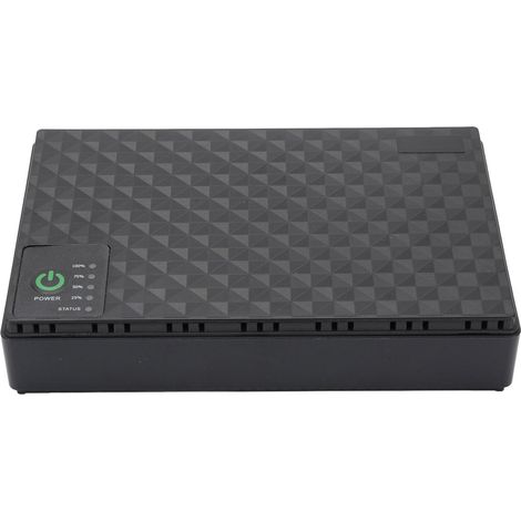 Onduleur Batterie Externe 10400mAh USB 5V DC 5V 9V 12V POE 15V 24V 18W Max Alimentation de Secours pour Routeur Modem Prise EU 85-265V (1/5)