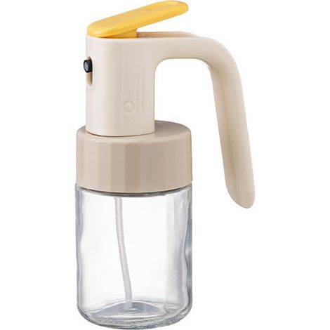 Pulverizador de aceite, vidrio apto para uso alimentario, boquilla de nebulización, mango ergonómico, para cocina, freidora o barbacoa. (1/5)