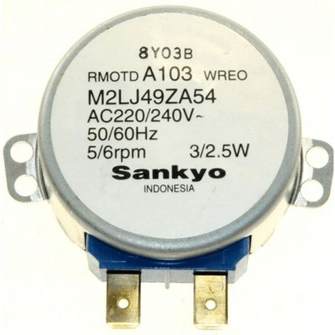 MOTEUR PLATEAU TOURNANT M2LJ49ZA54 POUR MICRO ONDES SHARP - RMOTDA103WRE0