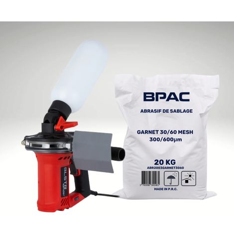 PACK BLSTR Sander + 20 Kg de garnet 30/60 Mesh - BPAC (1/5)