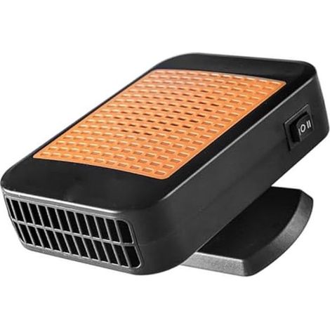 Calefactor eléctrico para coche de 12 V y 300 W. Ventilador de calefacción de aire. Calefacción por temperatura. Desempañador.