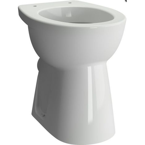 Vitra C100 Stand-Flachspül-WC 460mm hoch weiß (1/4)