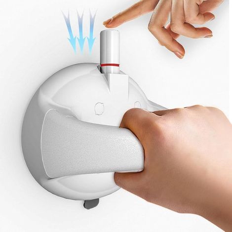Maniglia di supporto per vasca da bagno - Con ventosa, non richiede foratura, antiscivolo, adatta per vasca da bagno, doccia, anziani, bambini (1/5)