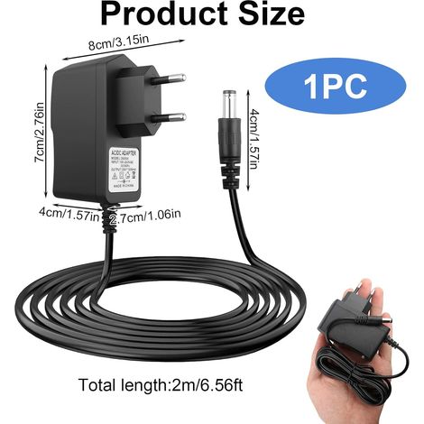 Adaptateur secteur pour balai sans fil