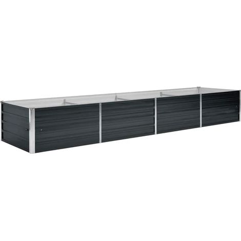 Maison Exclusive - Garten-Hochbeet Anthrazit 320 x 80 x 45 cm Ver (1/5)
