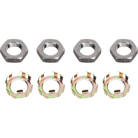 Metallene Achsschenkelmutter-Halterung für Anhängerräder, einfache Montage, robuste Achse für Dexter 2K bis 7K (1/5)