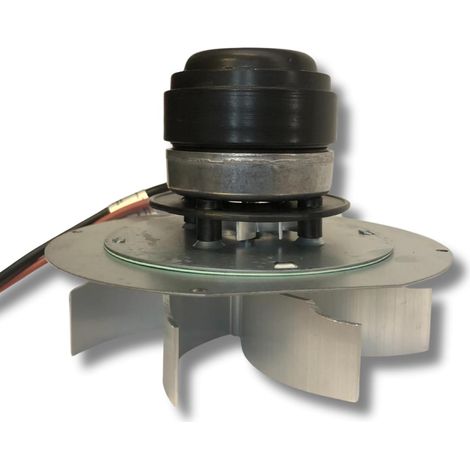 1 Extracteur de fumée pour poêle à granulés, moteur Ecofit 2RECA3, roue aluminium 150mm, débit 170 m³/h