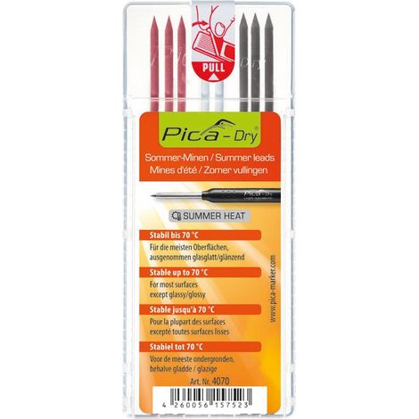 Estuche con colgador 8 minas Dry para altas temperaturas PICA 4070/SB