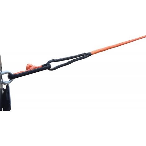 Power recovery traction rope supply for heavy vehicle traction elastic rope (1/4)